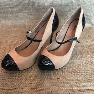Mary Jane platform heels size 6.5